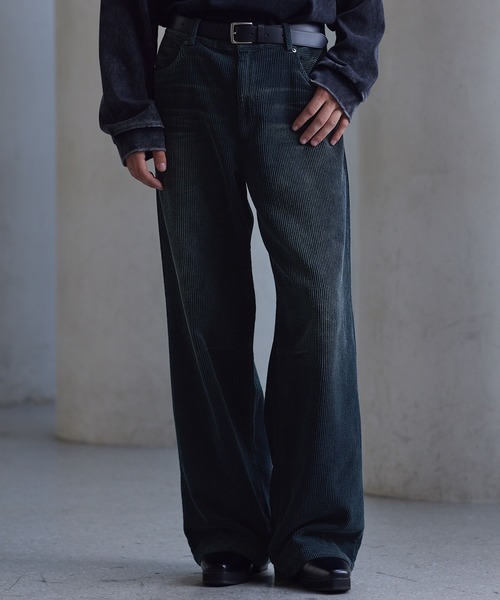 CLEL | 【CLEL】Antique Design Corduroy Slacks Pants / アンティーク 