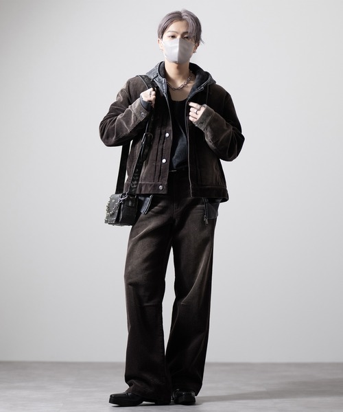 CLEL | 【CLEL】Antique Design Corduroy Slacks Pants / アンティーク