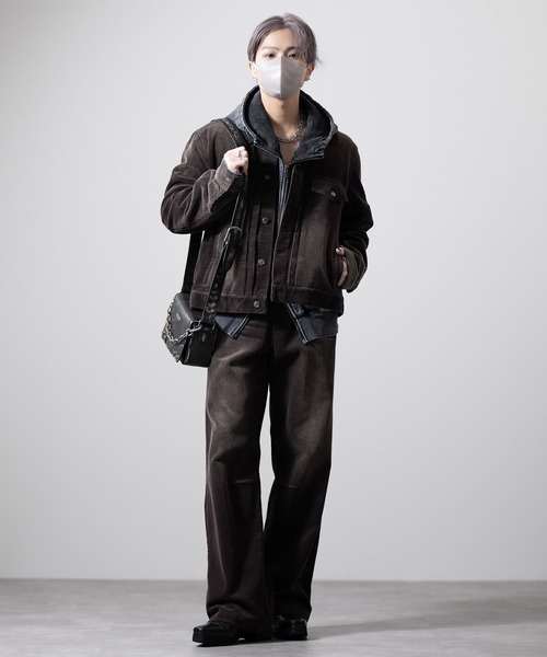 CLEL | 【CLEL】Antique Design Corduroy Slacks Pants / アンティーク