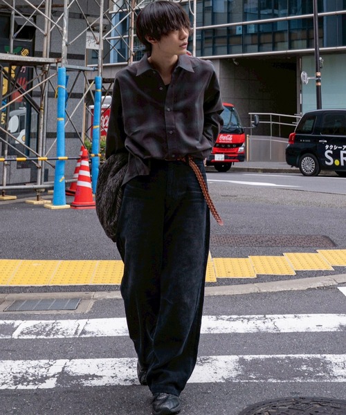 CLEL | 【CLEL】Antique Design Corduroy Slacks Pants / アンティーク