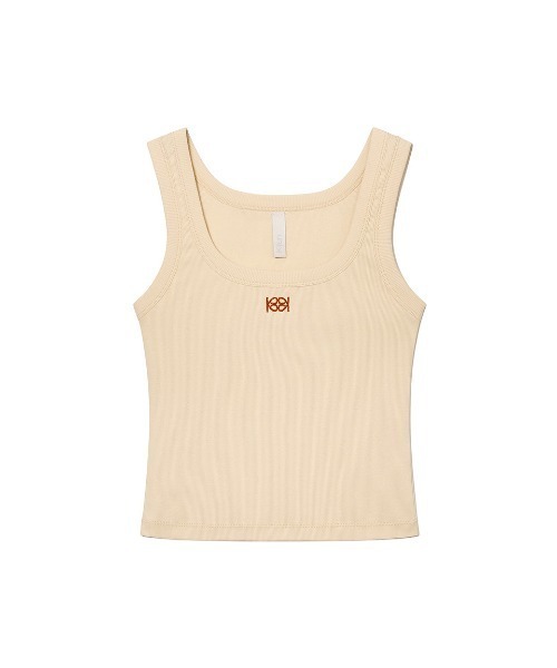 KIJUN | Kijun/キジュン Square-Neck Rib Tank Top タンクトップ