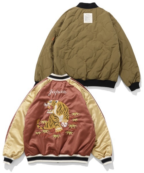 マリリン ✨KRIFF MAYER　リバーシブルスカジャン KRIFF MAYER スカジャン 「リバーシブル」スーベニア刺繍ひっくり