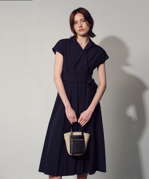 ALLUREVILLE | ナイロンカシュクールワンピース - Buyee, an Online 