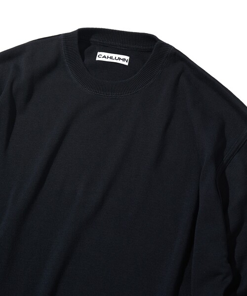 CAHLUMN | CAHLUMN/カウラム Silk Cotton Long Sleeve T-Shirt/シルク
