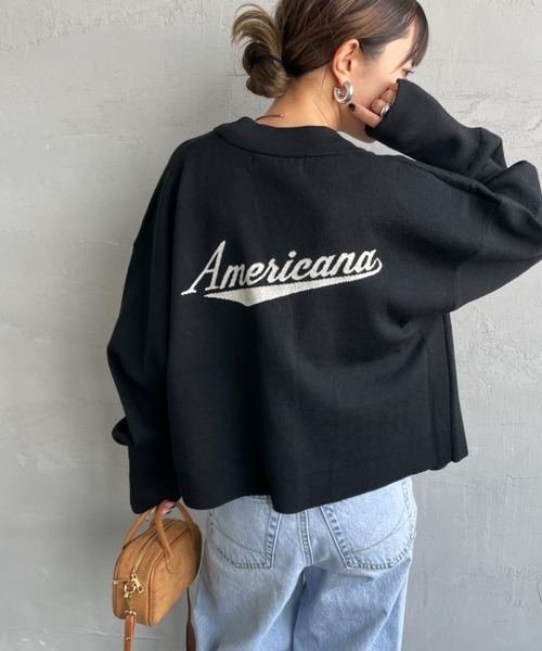 Americana × FREAK'S STORE 別注スウェットカーディガン Americana