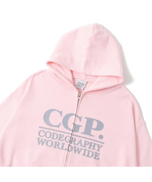 CODEGRAPHY | Square Logo Zip Hoodie - Buyee, an Online Proxy
