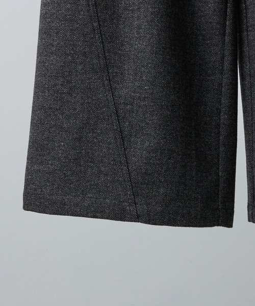 CLEL | 【CLEL】Wool Blend Herringbone Tweed 3D Pants / ウール