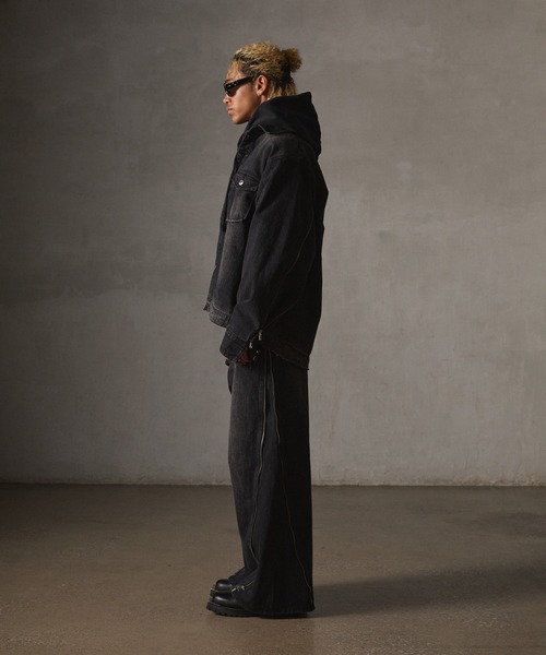 GRANCY ジーンズ 「GRANCY」ZipDesign Buggy DenimPants