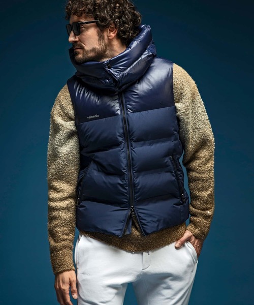 2WAY ウノピゥウノウグァーレトレ フェニックス ダウンベスト ゴアテックス