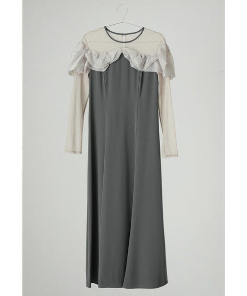 NIANA | フリルフレアドレス 結婚式 成人式 同窓会 ディナー デイリー