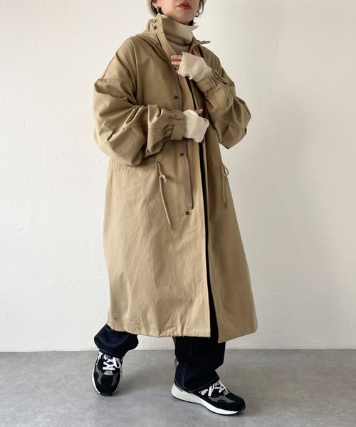 NATTO | 【ユニセックスアイテム】vintage like military mods coat M