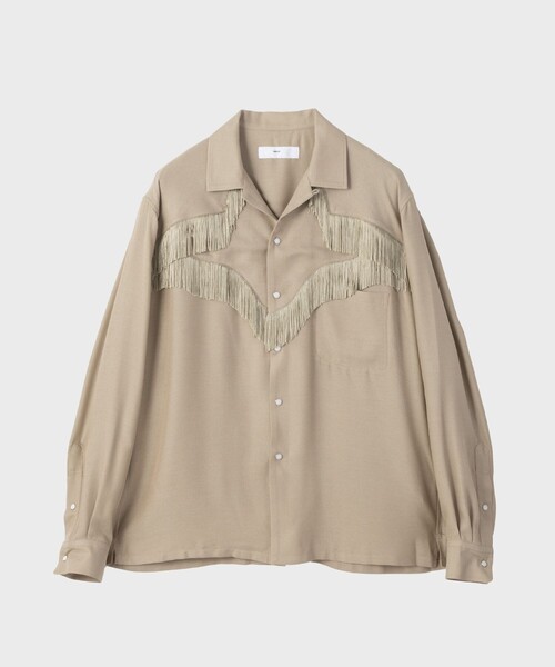 TOGA VIRILIS | Viyella fringe shirt - Buyee, an Online Proxy