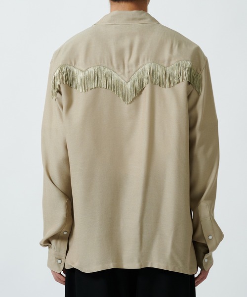TOGA VIRILIS | Viyella fringe shirt - Buyee, an Online Proxy