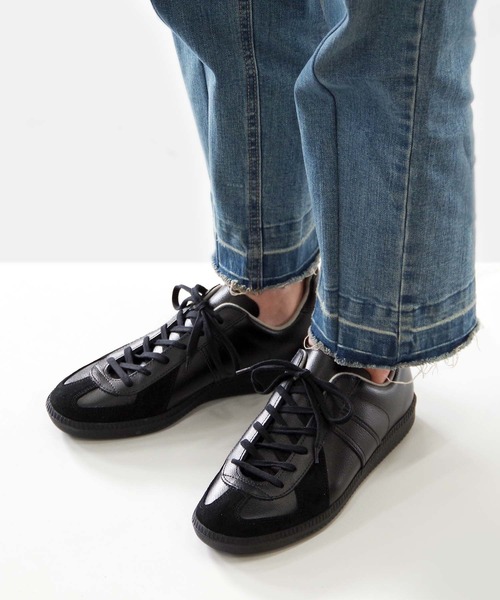 ジャーマントレーナーレースアップスニーカー GERMAN TRAINER⁄ジャーマントレーナー レースアップスニーカー MONO