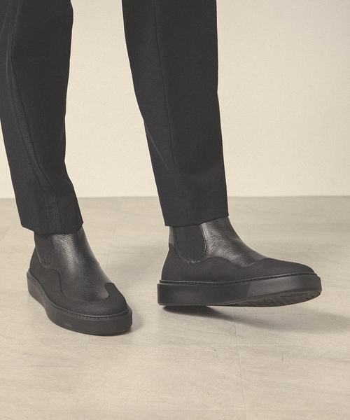 ALFREDOBANNISTER | リブテックソール サイドゴア ハイカット  