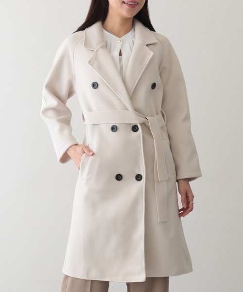 poodle middle coat / プードルミドルコート アイボリー ポケットトイ