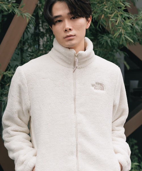 THE NORTH FACEフリース ZIP COMFY ALPHA Sクリーム ノースフェイス 