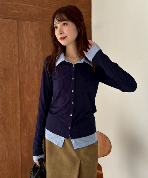 FRAYI.D レイヤードポロカットソー FRAY I.D | レイヤードポロカットソー - Buyee, an Online Proxy