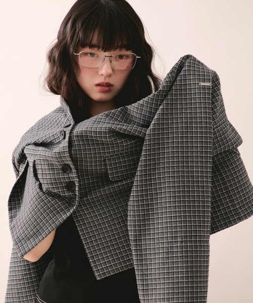 LOIN NUIT | nuance button lace jacket / ニュアンスボタンレース