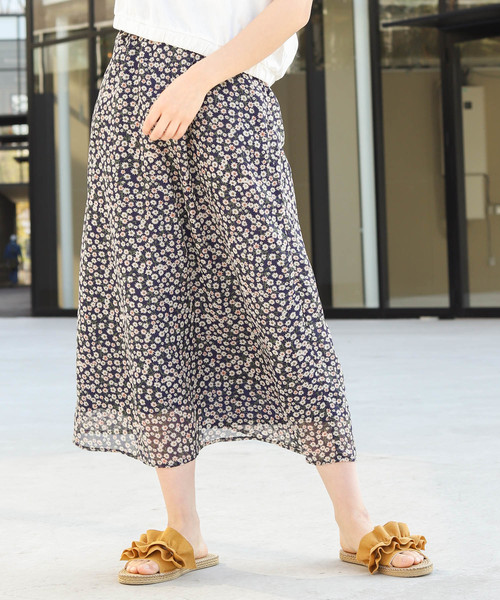 Wego Wego シアーパターンロングオーガンジースカート Buyee An Online Proxy Shopping Service Shop At Zozotown Bot Online