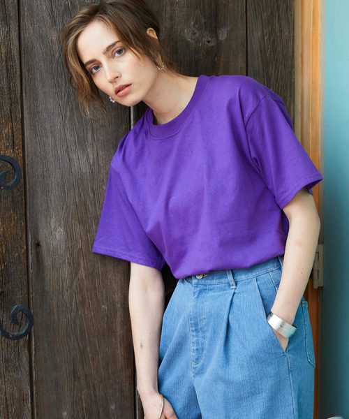 Hanes Hanes 6 1 Oz Beefy レディース ヘインズ ビーフィー オーバーサイズ クルーネック 半袖 Tシャツ Buyee An Online Proxy Shopping Service Shop At Zozotown Bot Online