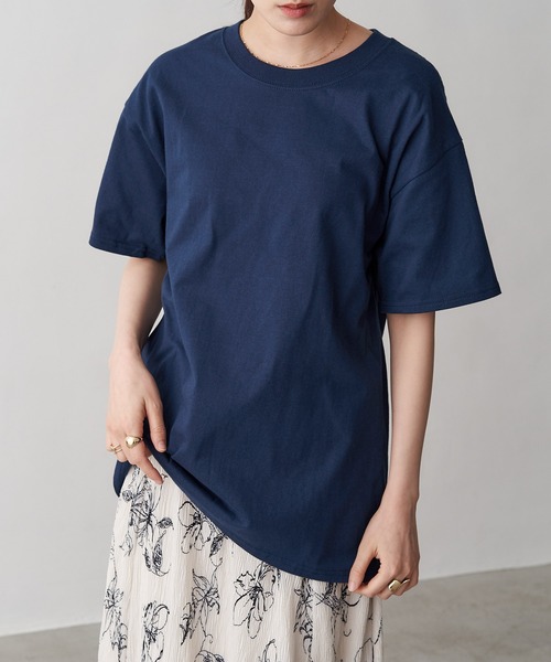 Hanes Hanes 6 1 Oz Beefy レディース ヘインズ ビーフィー オーバーサイズ クルーネック 半袖 Tシャツ Buyee An Online Proxy Shopping Service Shop At Zozotown Bot Online