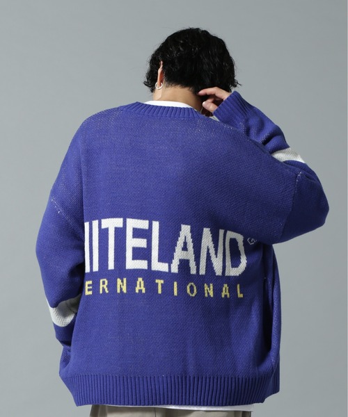 WHITELAND カーディガン WHITELAND | 【WEB&DEPOT限定】WHITELAND/ホワイトランド/SCHOOL