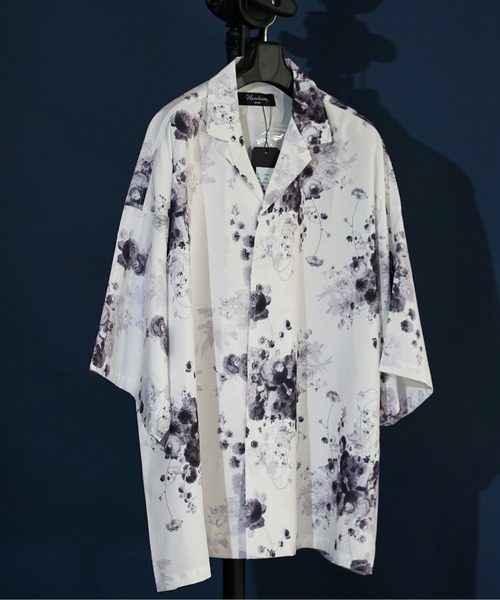 UNRELAXING | ビッグシルエット総柄開襟アロハシャツ - Buyee 通販購入