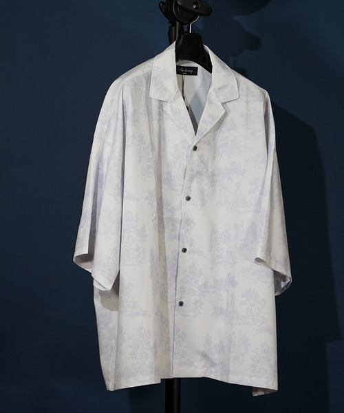 UNRELAXING | ビッグシルエット総柄開襟アロハシャツ - Buyee 通販購入