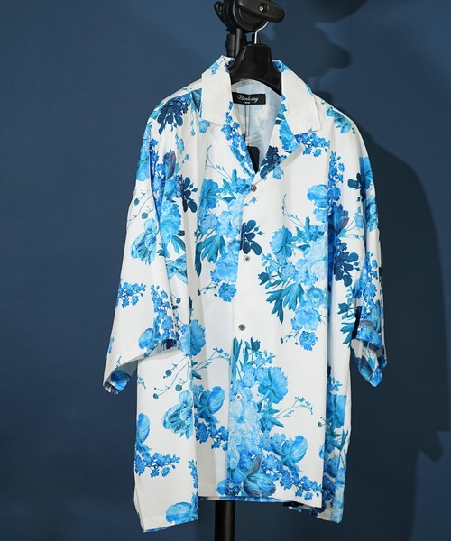 ネイビーアパレル　アロハシャツ LLサイズ　新品未使用品 Hawaiian Surf Brand アロハシャツ Lサイズ ネイビー - メルカリ