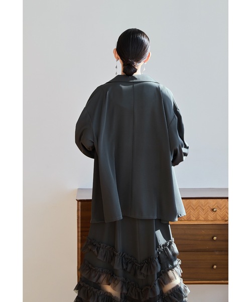 NIANA | トランスペアレントヘムセットアップドレス 2点セット