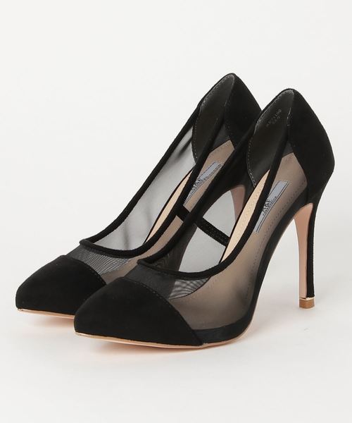 R E R E メッシュコンビヒールパンプス Buyee An Online Proxy Shopping Service Shop At Zozotown Bot Online