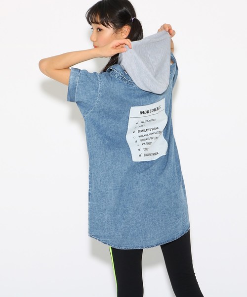 Pink Latte シャツレイヤード ワンピース Buyee An Online Proxy Shopping Service Shop At Zozotown Bot Online