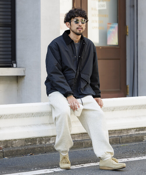 FREAK'S STORE | 襟コーデュロイ切り替え コットンナイロンブルゾン