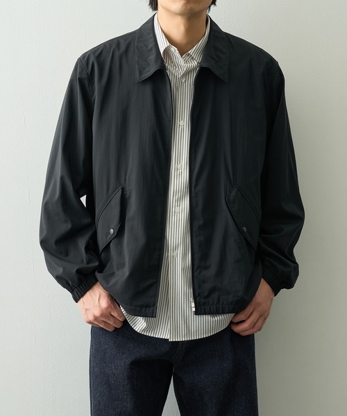 【未使用】<ATON>MAT AIRLY NYLON FLIGHT JACKET ATON | 【ATON/エイトン】MAT AIRLY NYLON FLIGHT JACKET - Buyee, an