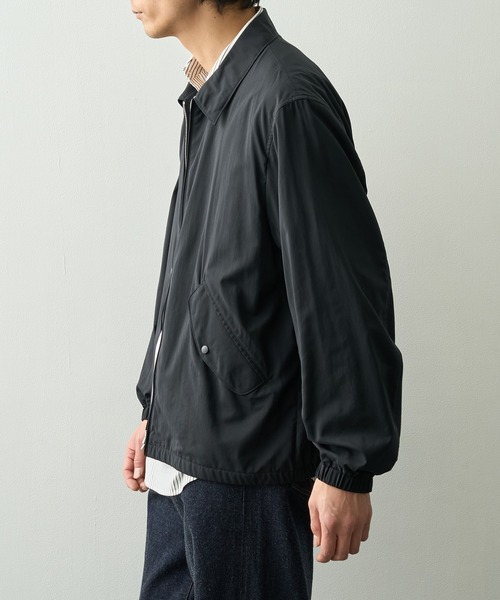ATON | 【ATON/エイトン】MAT AIRLY NYLON FLIGHT JACKET - Buyee, an