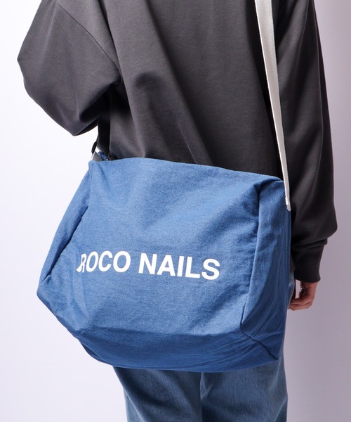 ROCO NAILS イエロー バッグ 新品 ROCO NAILS ロコネイル バッグインバッグ ビニールバッグ