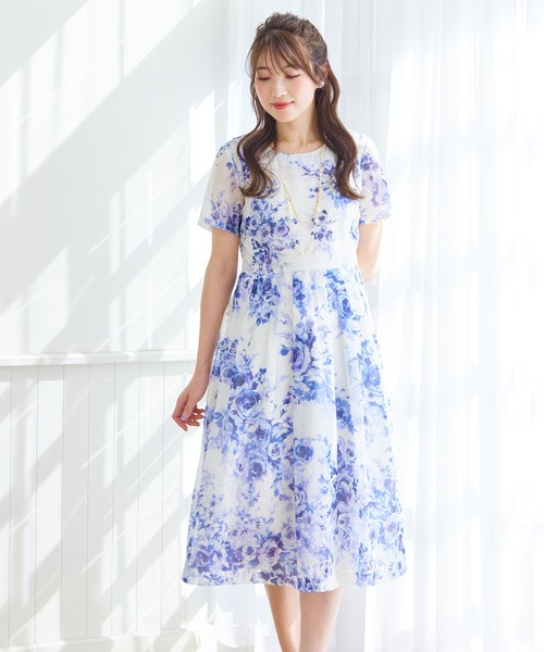 ROSE TIARA | バックプリーツワンピース - Buyee, an Online