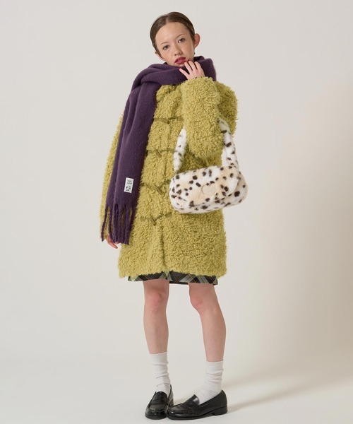 TINA：JOJUN | フェイクファー ダッフルコート TINA：JOJUN - Buyee