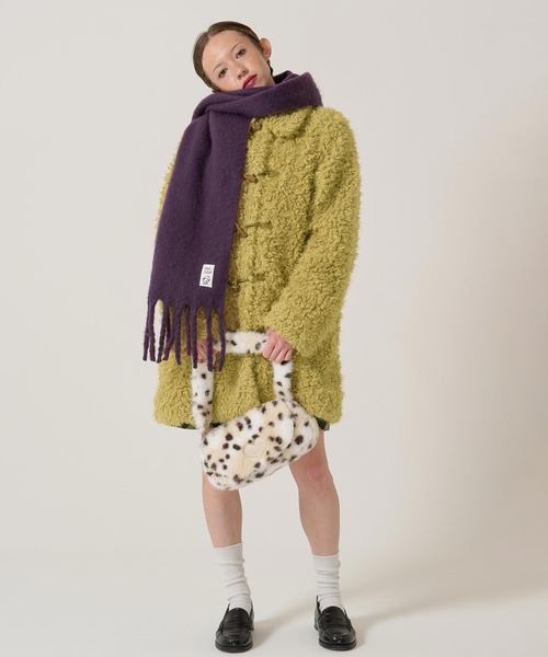 TINA：JOJUN | フェイクファー ダッフルコート TINA：JOJUN - Buyee