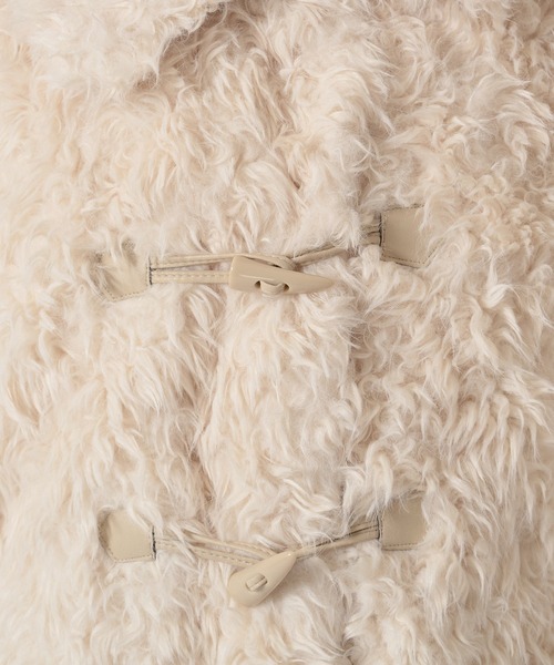 TINA：JOJUN | フェイクファー ダッフルコート TINA：JOJUN - Buyee