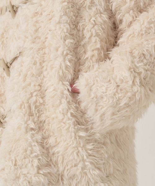 TINA：JOJUN | フェイクファー ダッフルコート TINA：JOJUN - Buyee