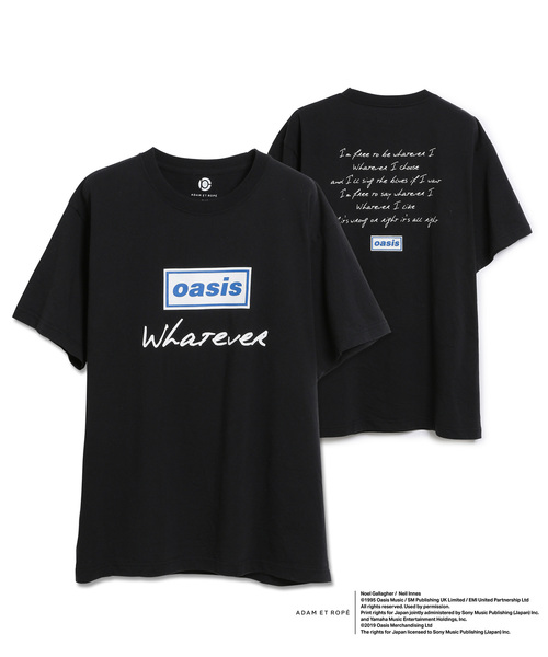 ADAM ET ROPE' | 【OASIS×ADAM ET ROPE'】SONG LYRICS T-shirt/UNISEX