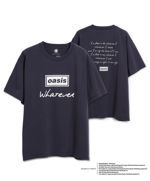 Oasis ADAM ET ROPE スウェット Lサイズ ブラック　限定 oasis 10Culture / ADAM ET ROPÉ POP UP - 2025.10.10FRI. - 11.3MON