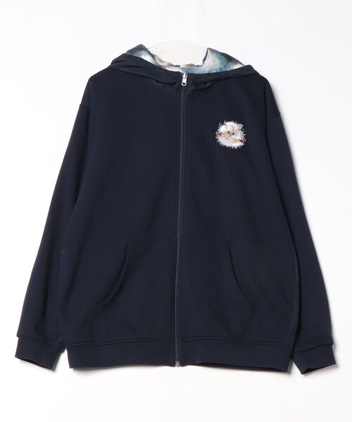 DESIGN TSHIRTS STORE GRANIPH | 刺繍キルティングブルゾン - Buyee