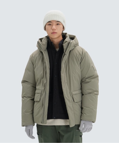 SNOW PEAK | City Camper hood heavy down jacket - Buyee, an Online