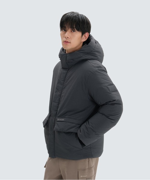 SNOW PEAK | City Camper hood heavy down jacket - Buyee, an Online