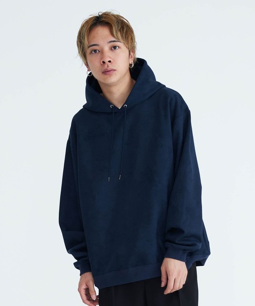 IROQUOIS | TECH KNIT SUEDE HOODIE - Buyee, an Online Proxy 