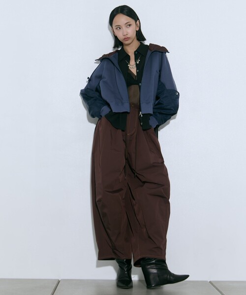 TOGA PULLA | 【TOGA PULLA/トーガプルラ】Metal motif loop tie