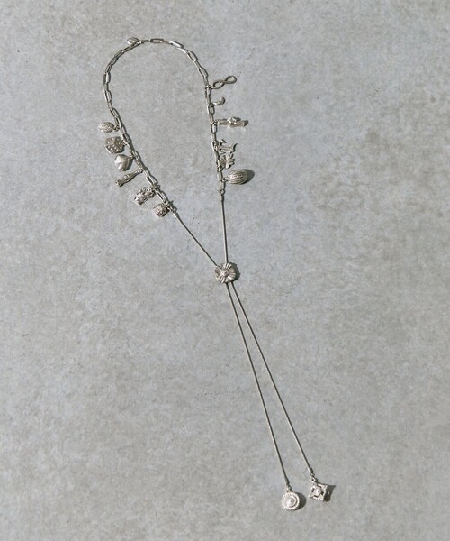 TOGA PULLA | 【TOGA PULLA/トーガプルラ】Metal motif loop tie